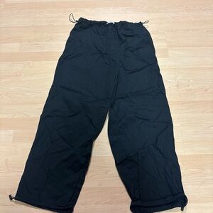 Men's Black Pacsun Parachute Pants